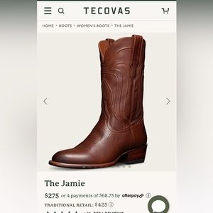 Tecovas "Jamie" Women's 7